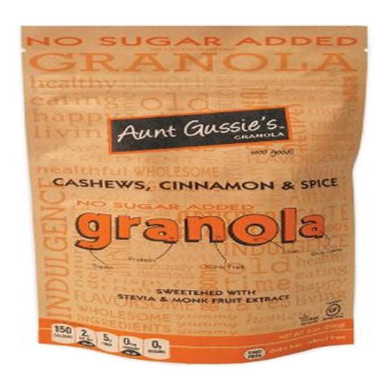Aunt Gussie\'s No Sugar Added Granola 8 oz