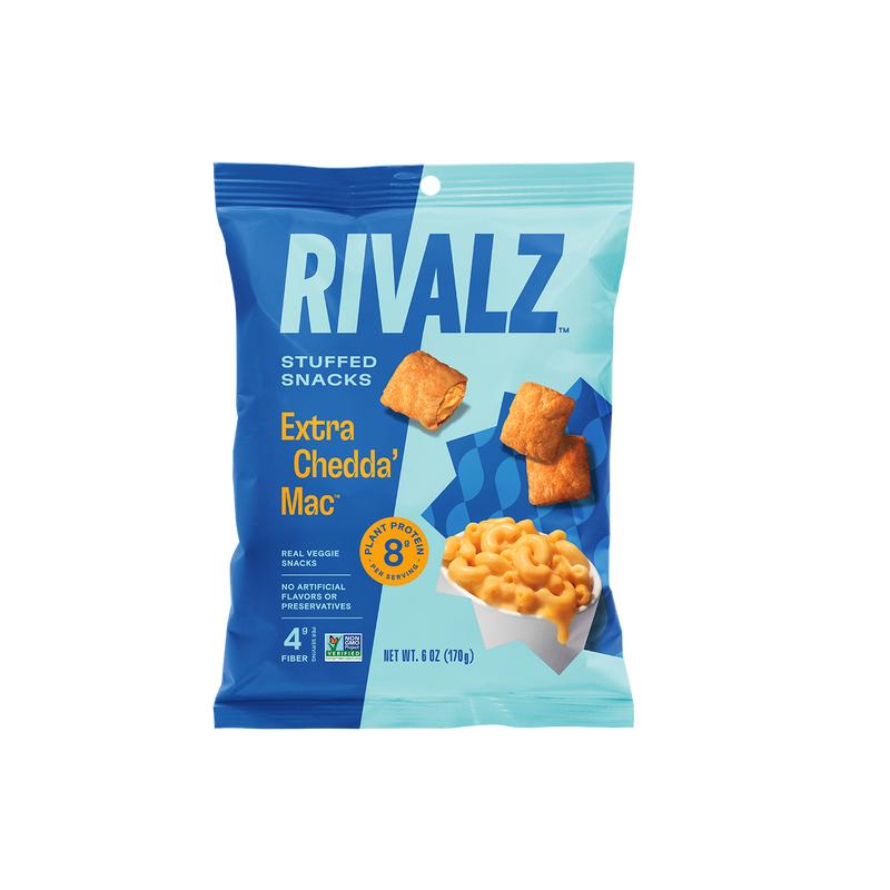 Stuffed Protein Snacks by Rivalz Snacks - Extra Chedda\' Mac
