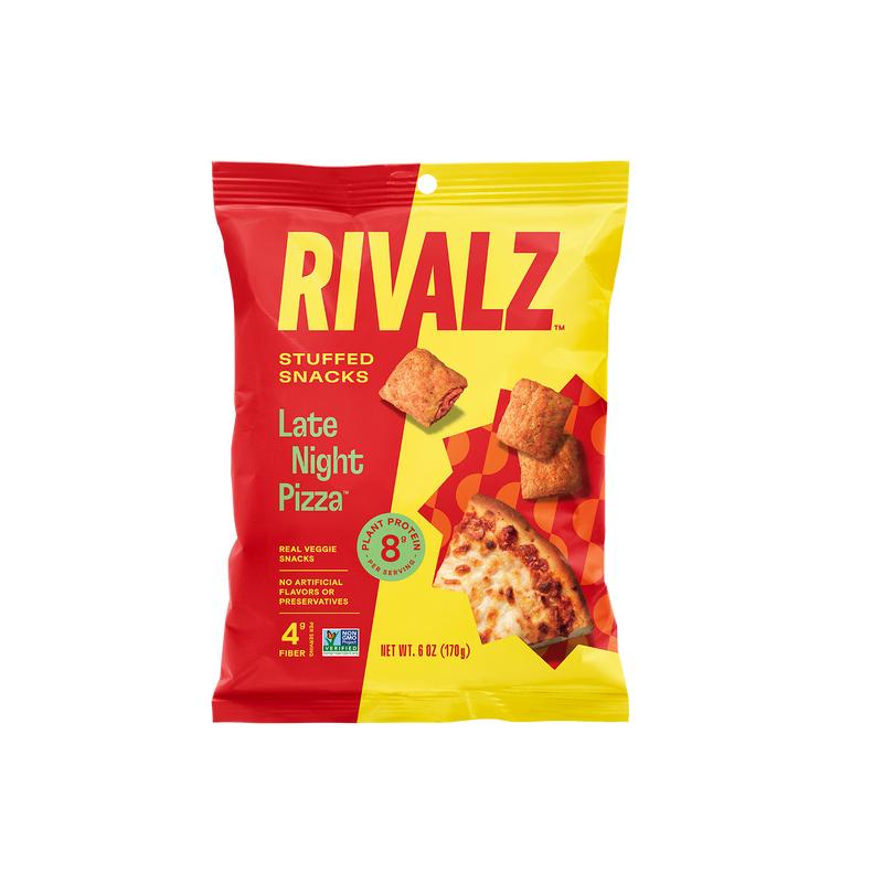 Stuffed Protein Snacks by Rivalz Snacks - Late Night Pizza