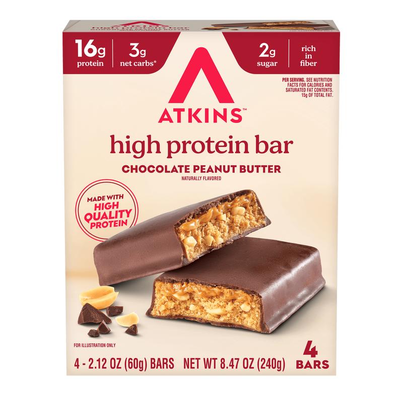 Chocolate Peanut Butter High Protein Bars