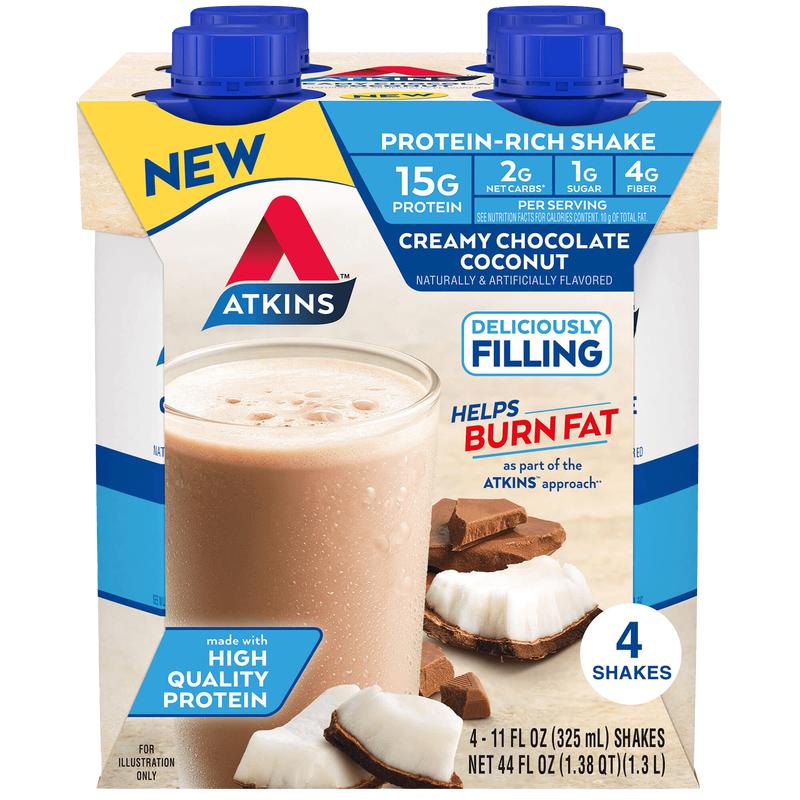 Creamy Chocolate Coconut Protein Shake