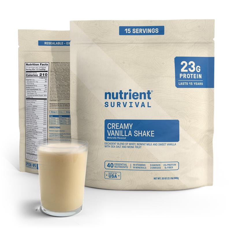 Whey Protein Powder - Vanilla Pantry Pack