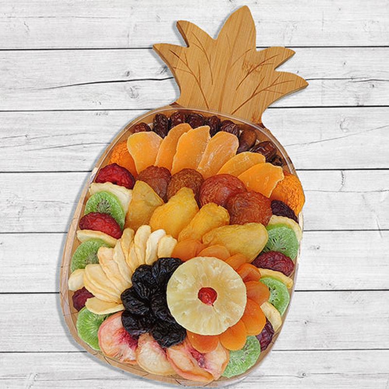 Dried Fruit Pineapple Bamboo Cutting Board 26 oz