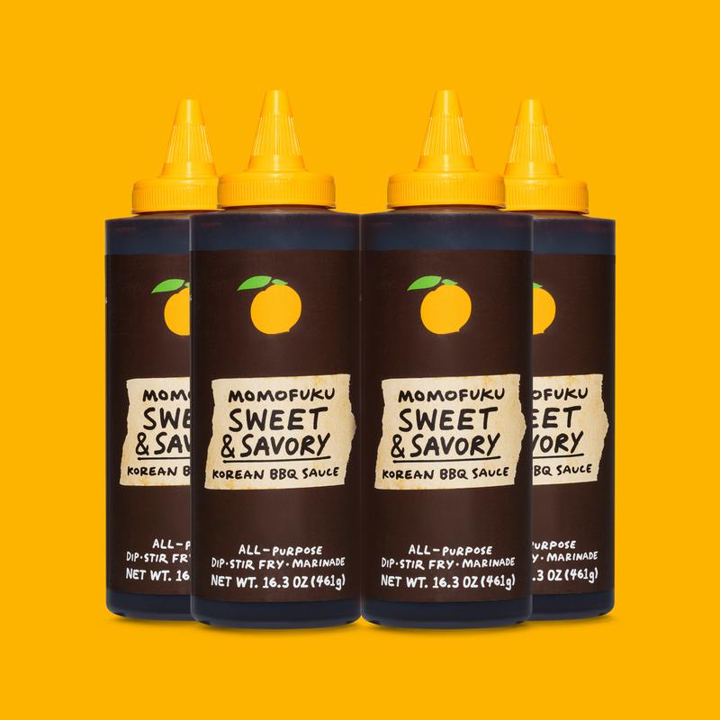 Sweet & Savory Korean BBQ Sauce 4-Pack