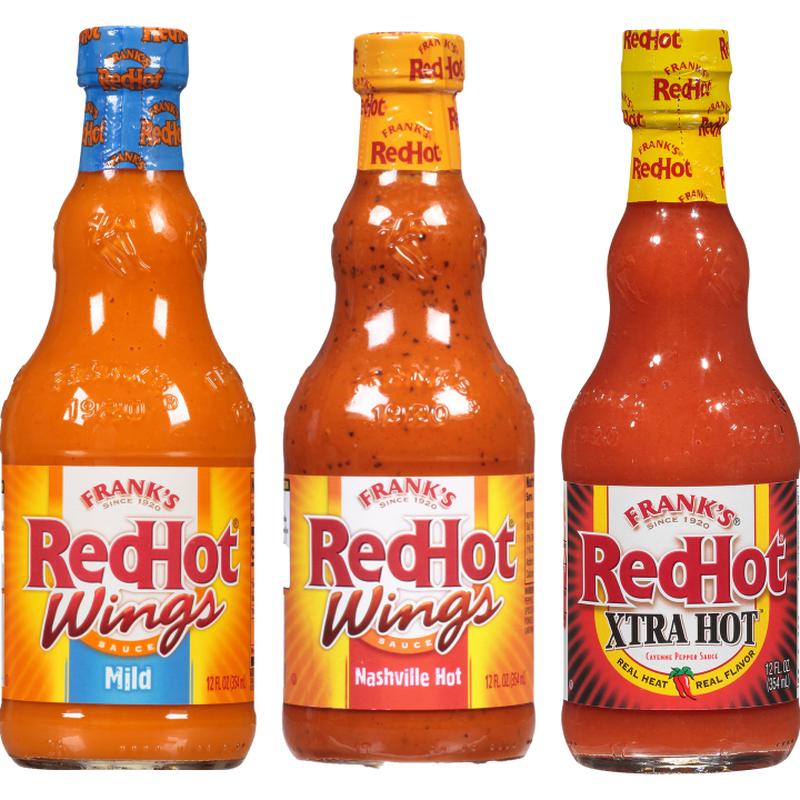 Franks RedHot Game Time Wings Sauce Variety Pack