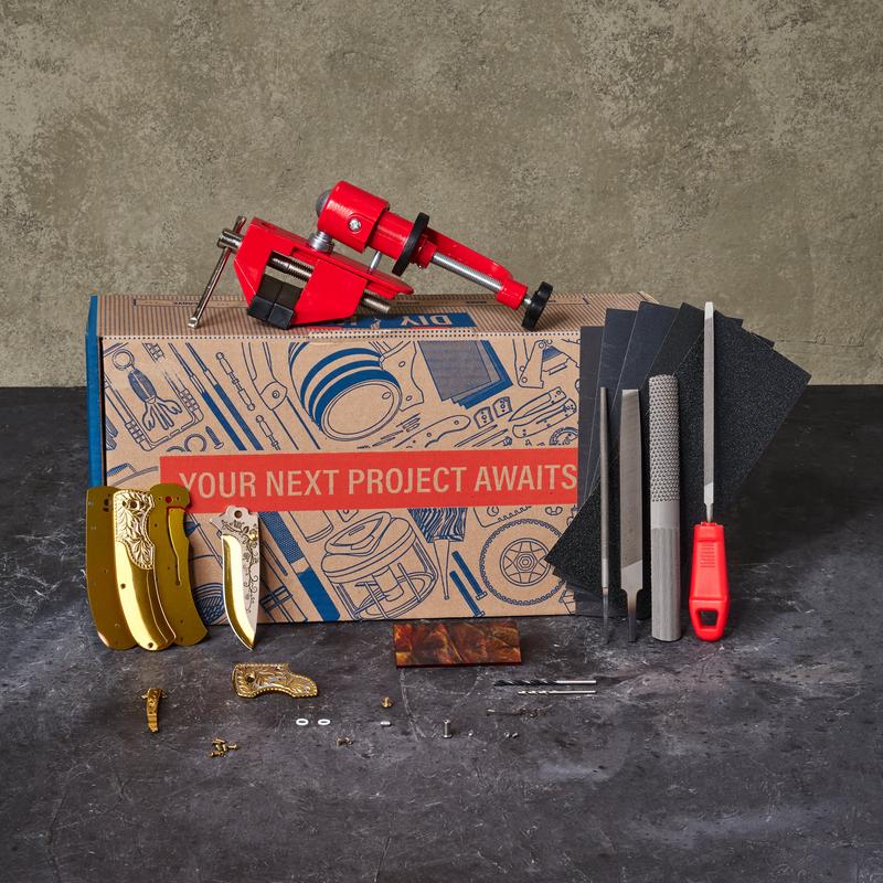 Folding Knife Making Gift Kit