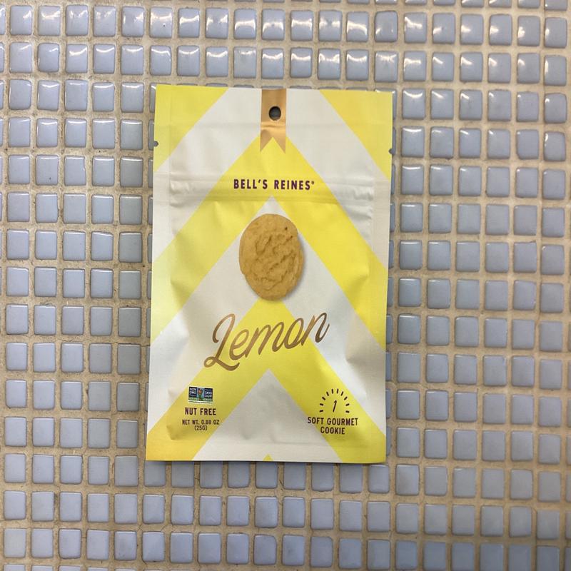 bells reines mini gourmet cookies lemon - single cookie - snack packs