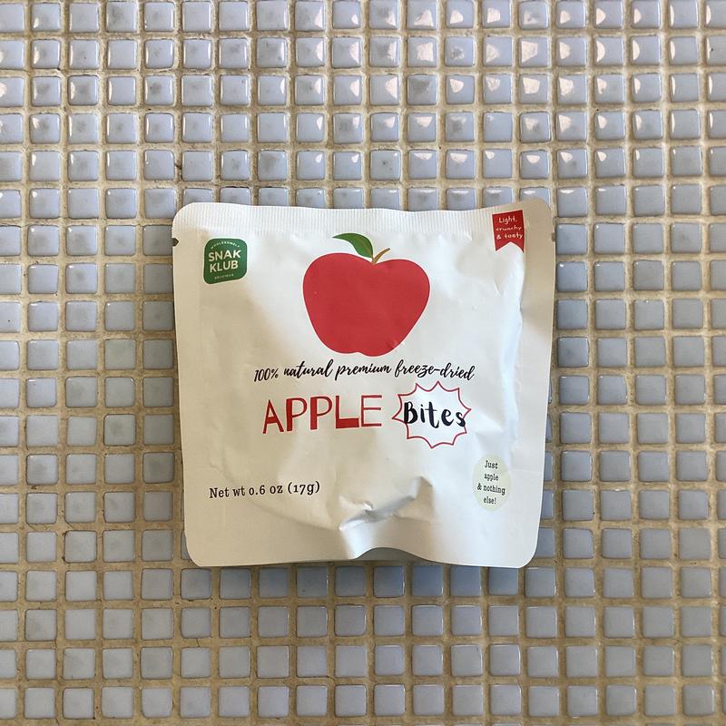 snak klub freeze dried apple bite