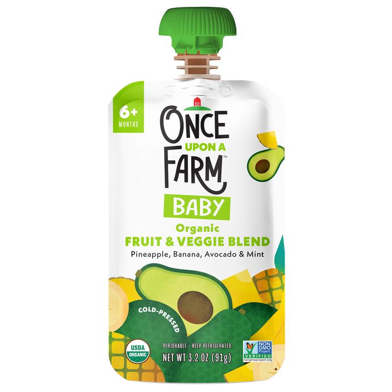 Pineapple, Banana, Avocado & Mint