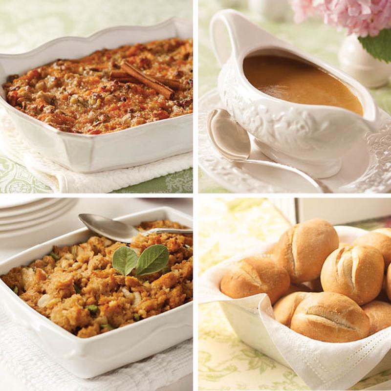 Turkey Dinner Side Dish Sampler