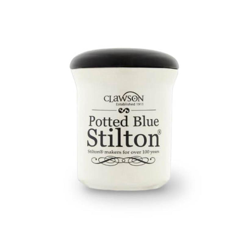 Blue Stilton Cheese Ceramic Jar - 8oz.