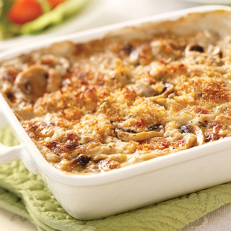 Stuffed Mushroom Casserole