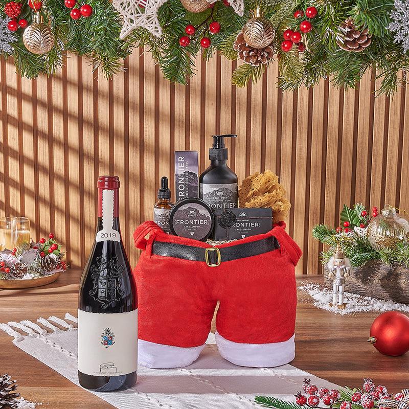 Christmas Wine & Spa Gift Bag