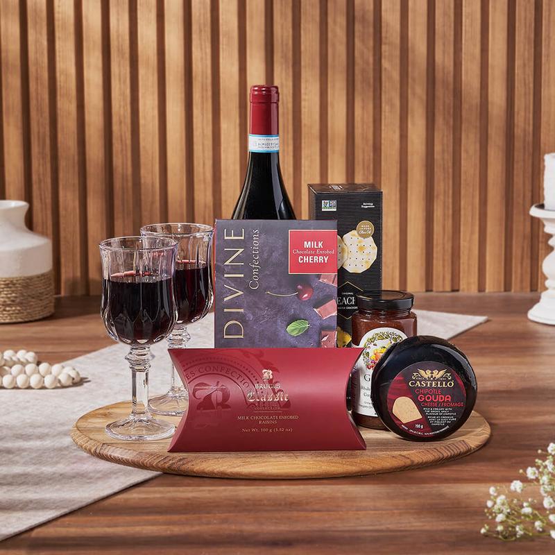 Sweet & Fruity Wine Gift Basket