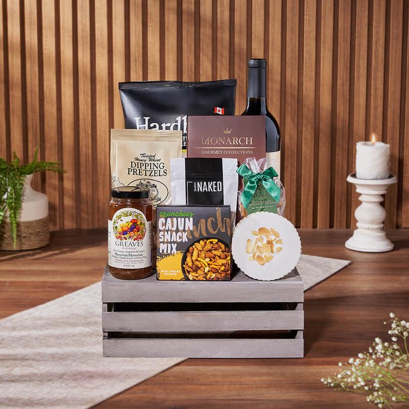 Divine Snack & Wine Gift Set