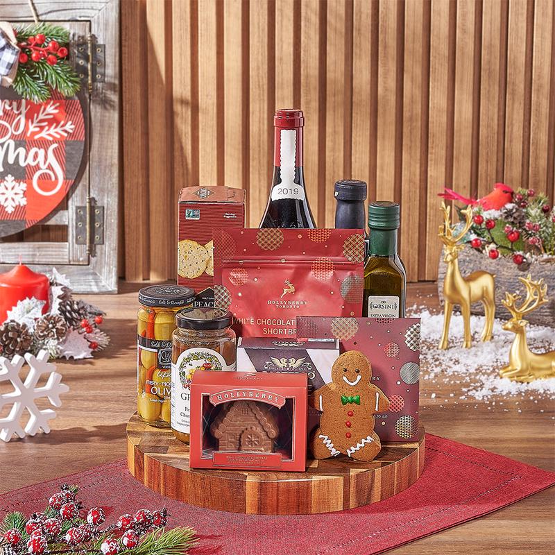 Christmas Chocolate & Wine Gift Board