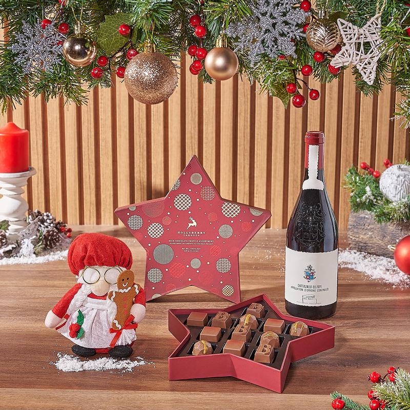Shining Star Wine Gift Basket