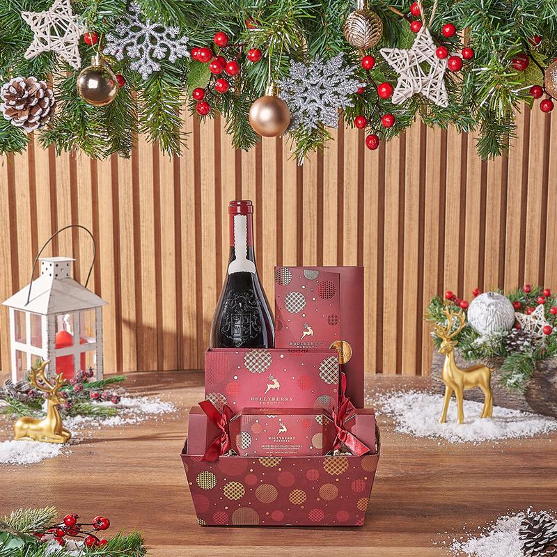 Christmas Morning Wine Gift Set