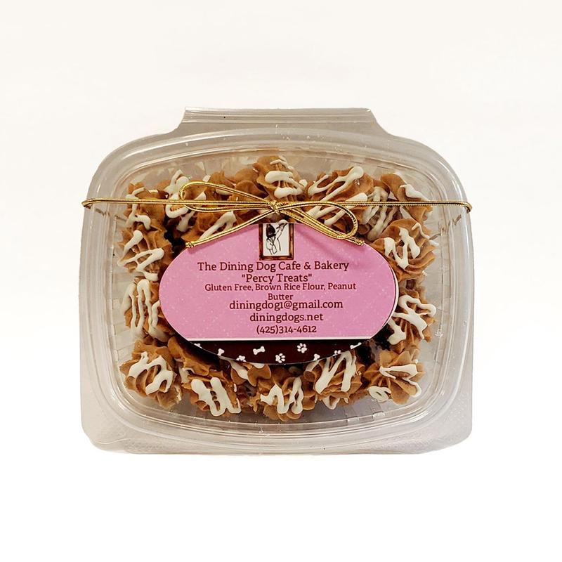 Percy Dog Treats with Yogurt Icing