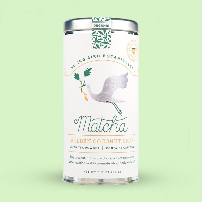 Golden Coconut Chai Matcha Green Tea Powder