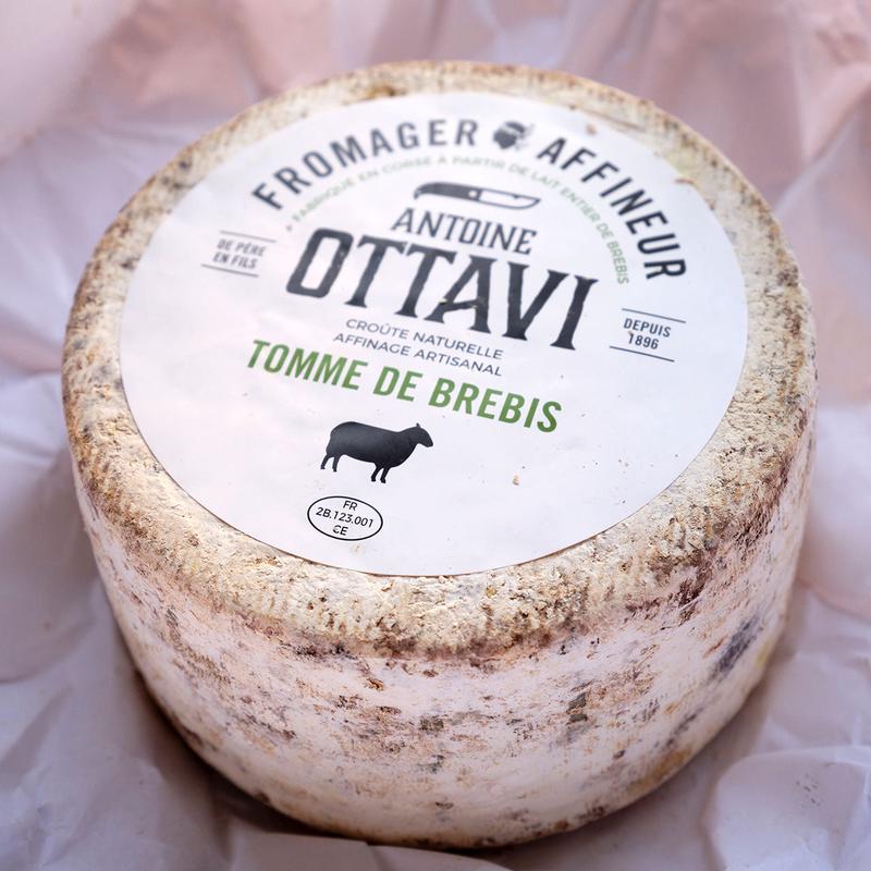 Tomme Corse Ottavi Cheese - 1/4 wheel