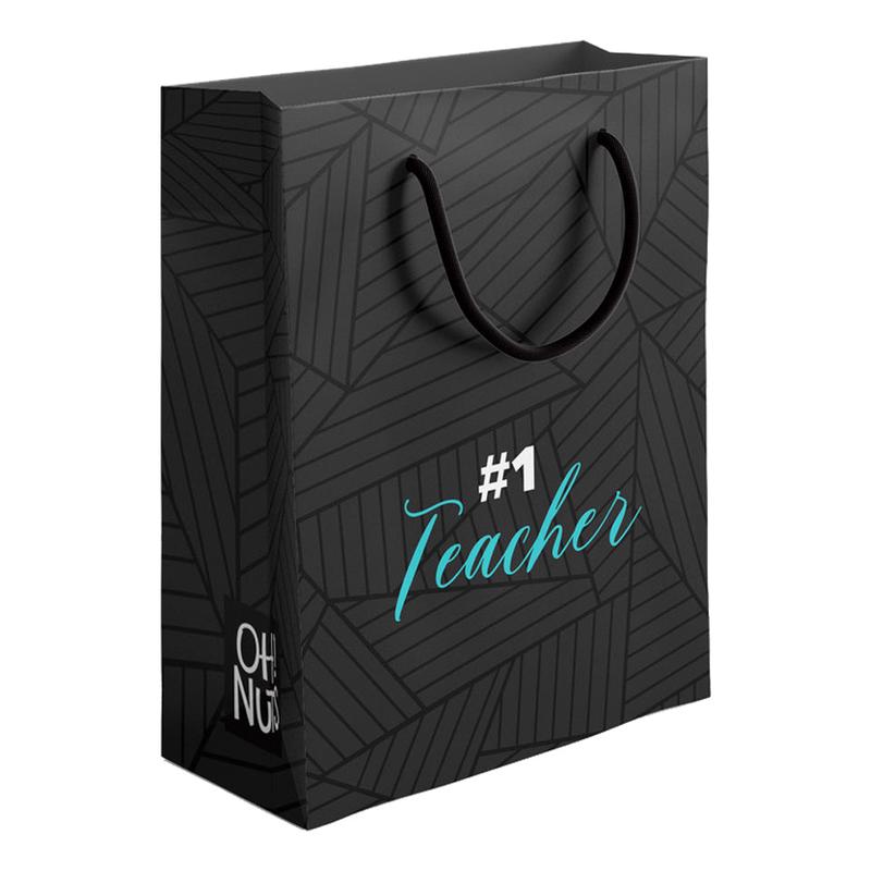 \"#1 Teacher\" Mini Gift Bag