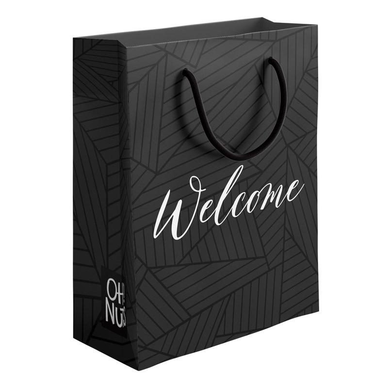 \"Welcome\" Mini Gift Bag