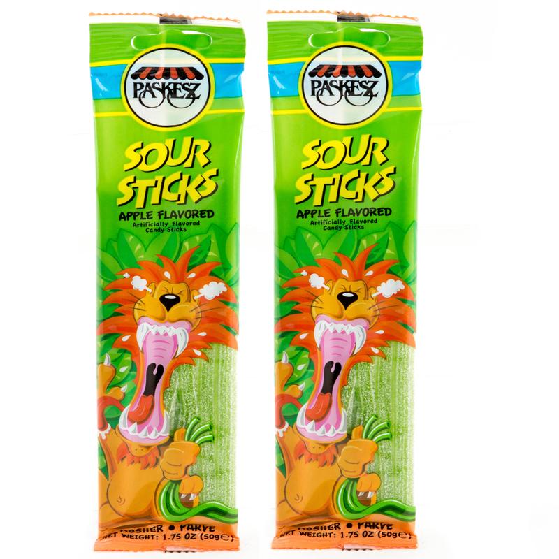 1.75 oz Sour Sticks - Green Apple