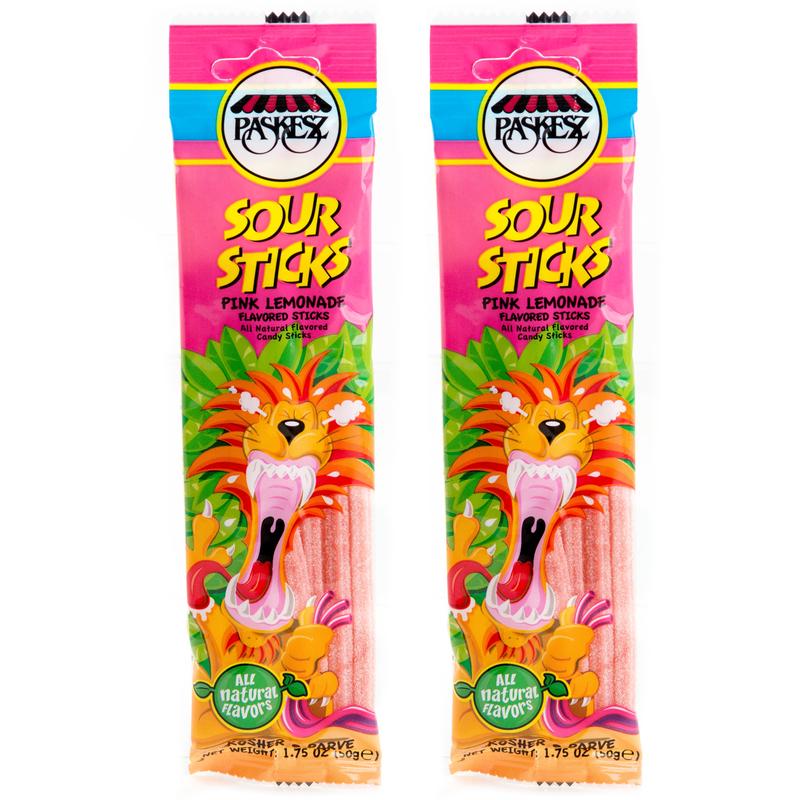 1.75 oz Sour Sticks - Pink Lemonade