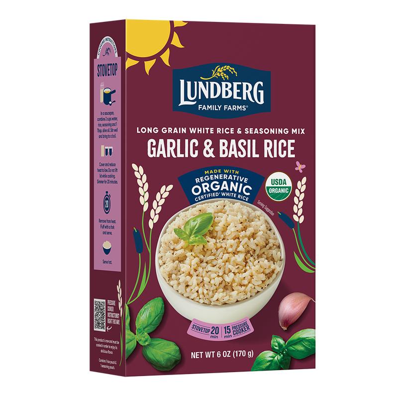 Organic Garlic & Basil Rice
