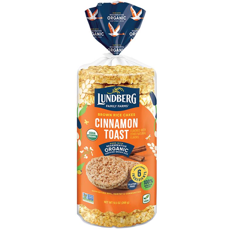 Organic Cinnamon Toast Rice Cakes