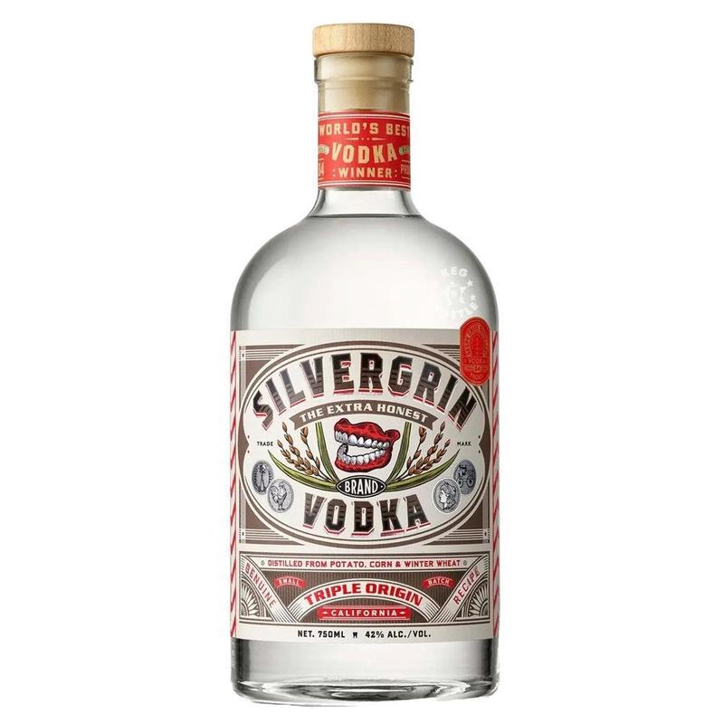 Silvergrin – \’Triple Origin\’ Vodka (1L)