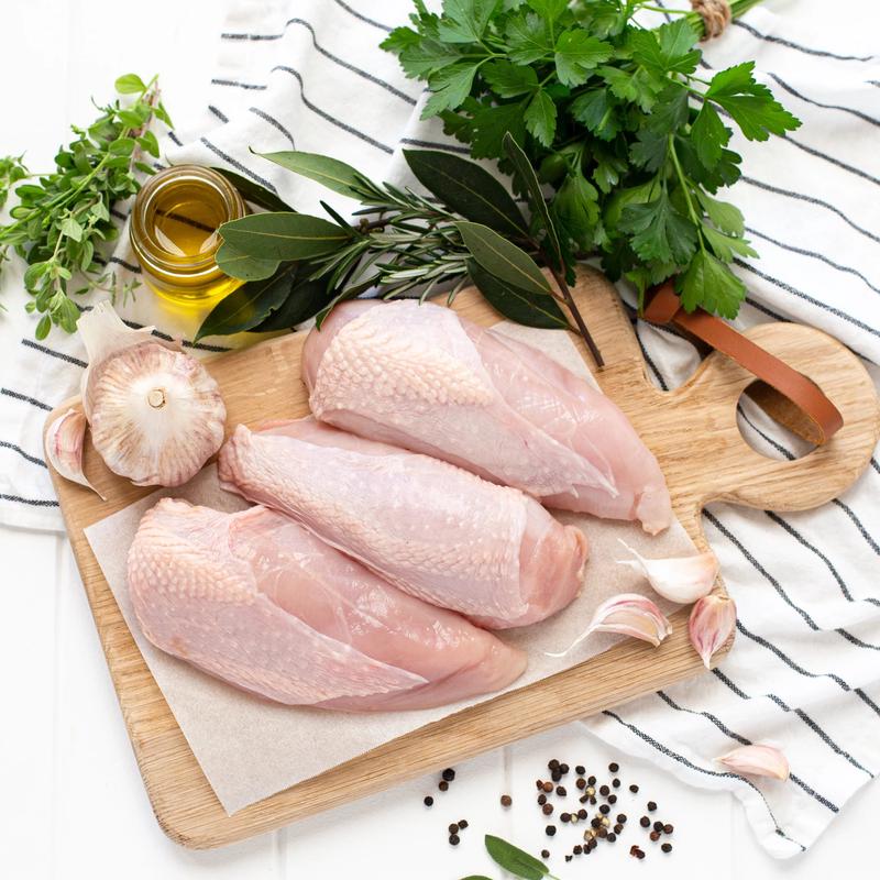 Chicken Breast approx 500g-600g (skinless) - Pasture raised